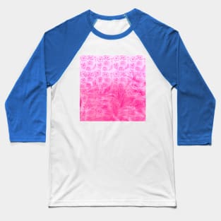 Flower Pattern Baseball T-Shirt